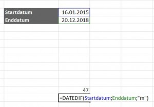 DATEDIF